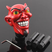 Red Devil Skull Universal Shift Knob – 8/10/12 mm Adapters