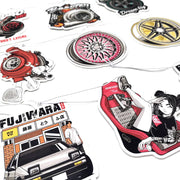 Anime-Style Hanging Car Air Freshener