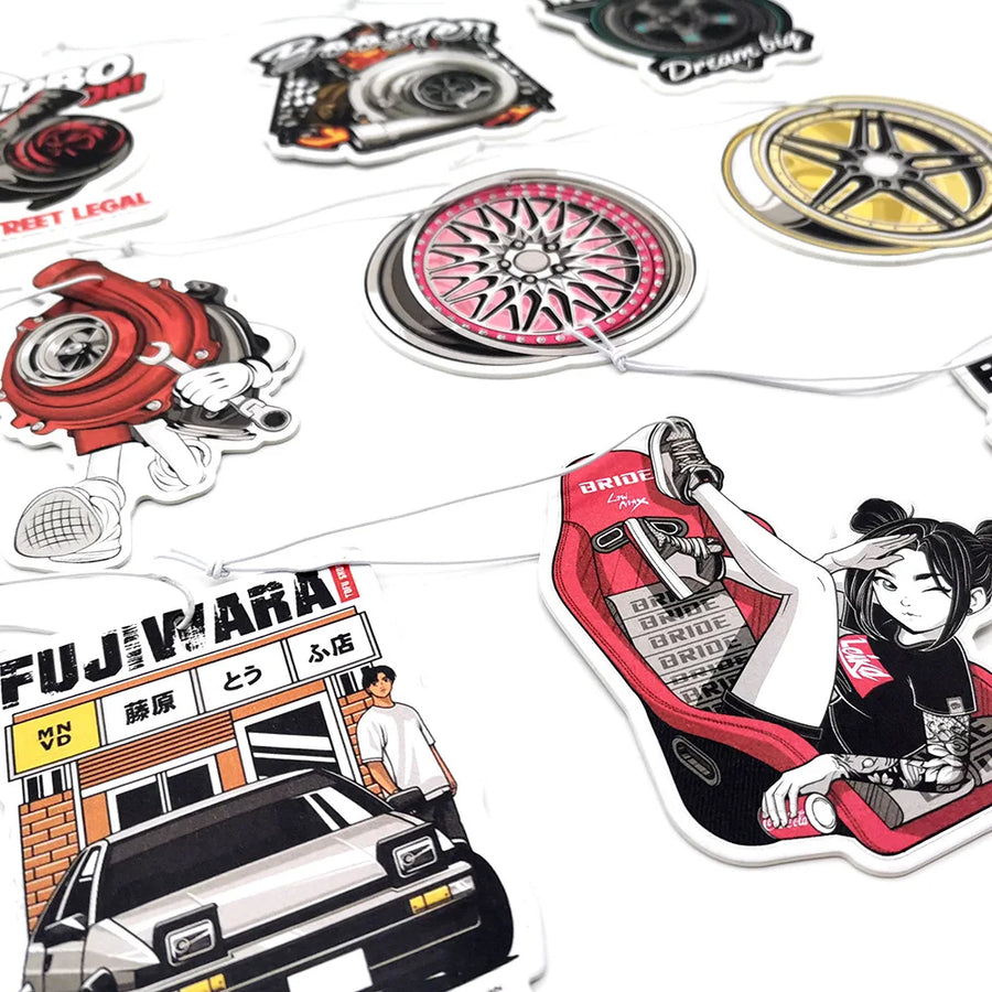 Anime-Style Hanging Car Air Freshener