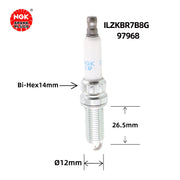 Ngk Iridium Spark Plug for Mercedes-Benz