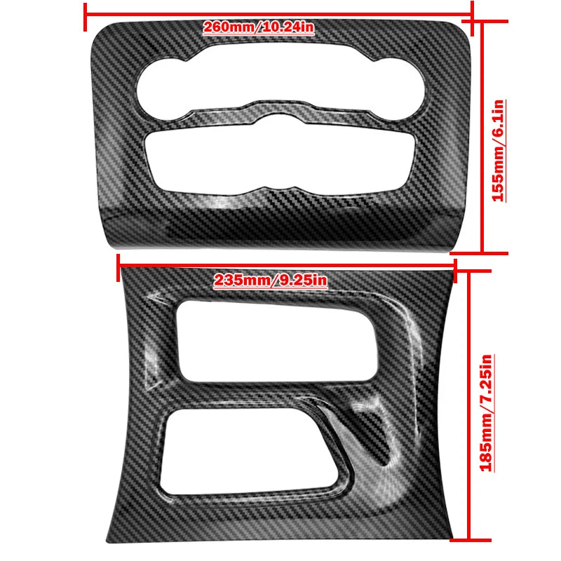 A/C and Shift Panel Trim for 2016–2021 Dodge Charger