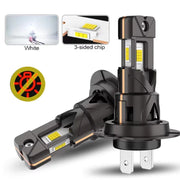 2-Piece H4/H7 LED Headlight Bulb – 6000K, CANBUS