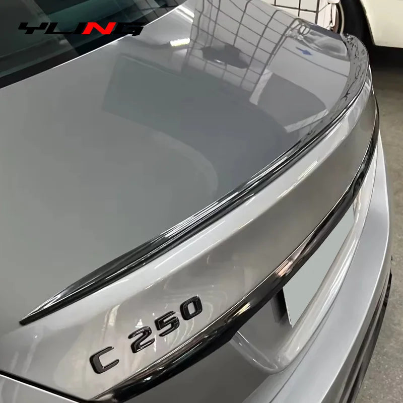 Gloss Black Trunk Spoiler for 2015+ Mercedes-Benz C-Class