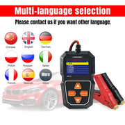 KONNWEI KW218 6V/12V Battery Tester – 100–2000 CCA
