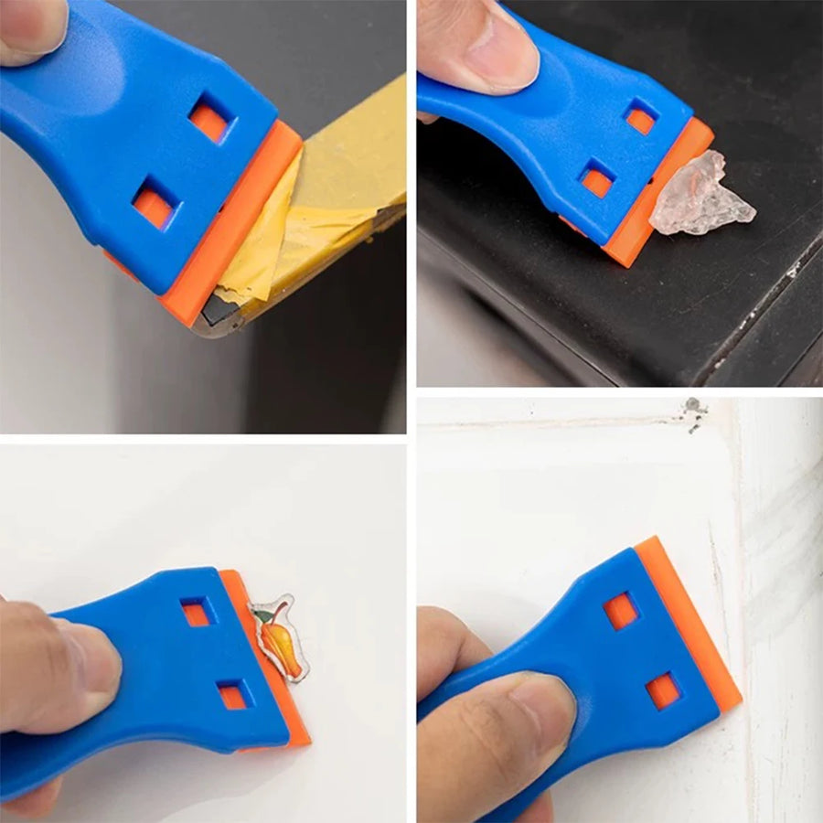 Replaceable-Blade Adhesive Scraper & Refill Options
