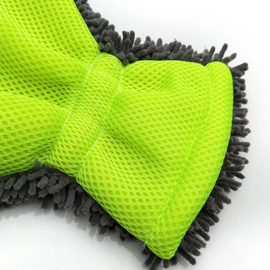 Full-Finger Microfiber Car Wash Gloves