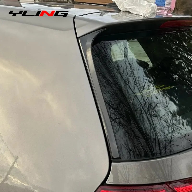 Rear Window Side Spoiler Canards for Volkswagen Golf MK7 2014-2018
