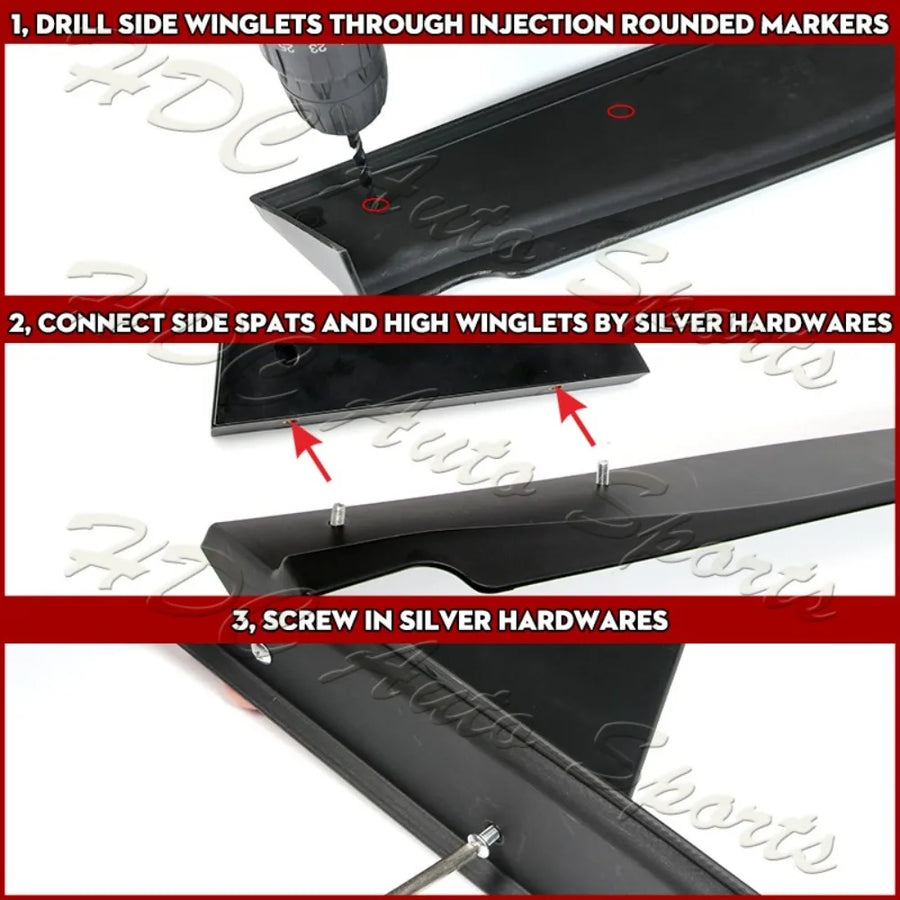 Rear Bumper Diffuser for 2018–2024 Toyota Camry