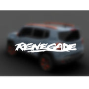 Renegade Off-Road Hood and Fender Reflective Decal