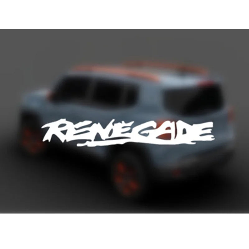 Renegade Off-Road Hood and Fender Reflective Decal