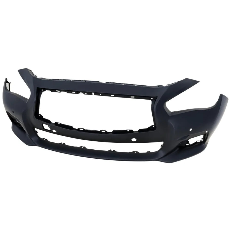 Primed Front Bumper Cover for 2014–2017 Infiniti Q50