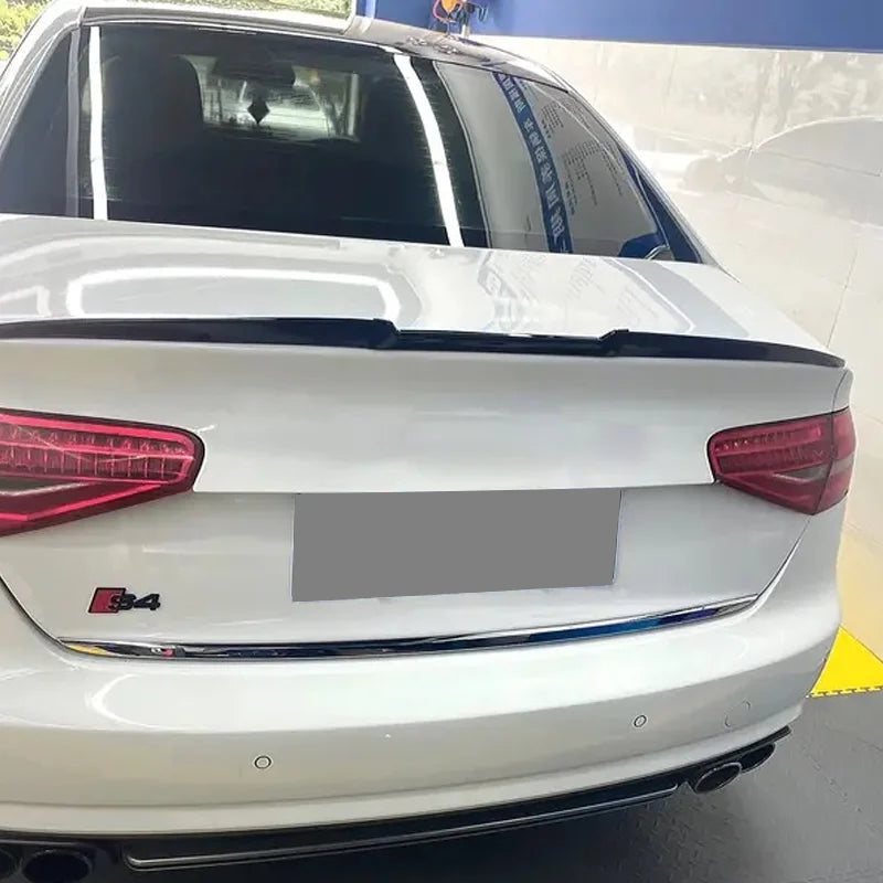 3-Piece Rear Trunk Spoiler for Audi A4 B8 2003-2013