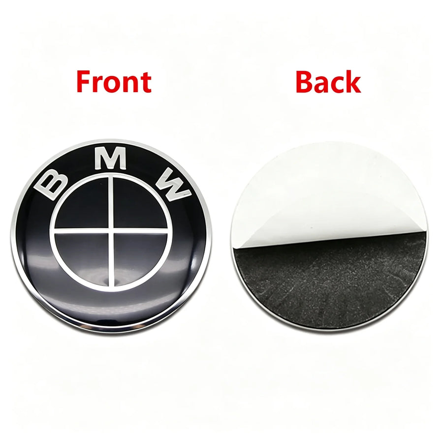 Aluminum Wheel Center-Cap Emblem Sticker Set for BMW X5