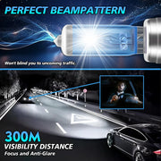 4-Piece H7 Halogen Headlight Bulb – 6000K