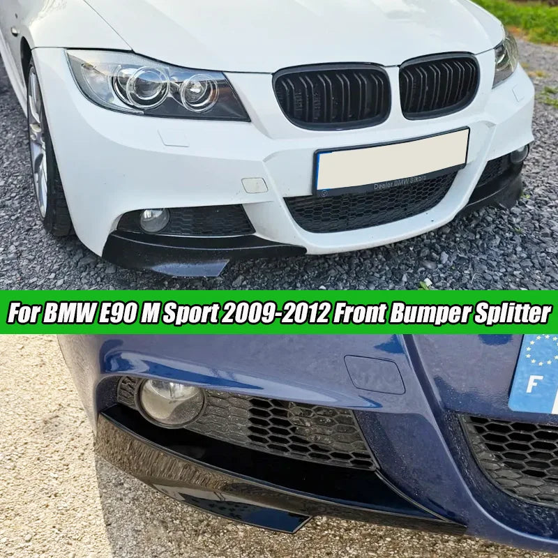 Front Bumper Lip & Splitter for 2009–2012 BMW 3 Series