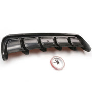 Universal Carbon Fiber Bumper Lip Rear Bounding Automotive Spoiler Shark Fin Rear Bumper Guide Plate Six