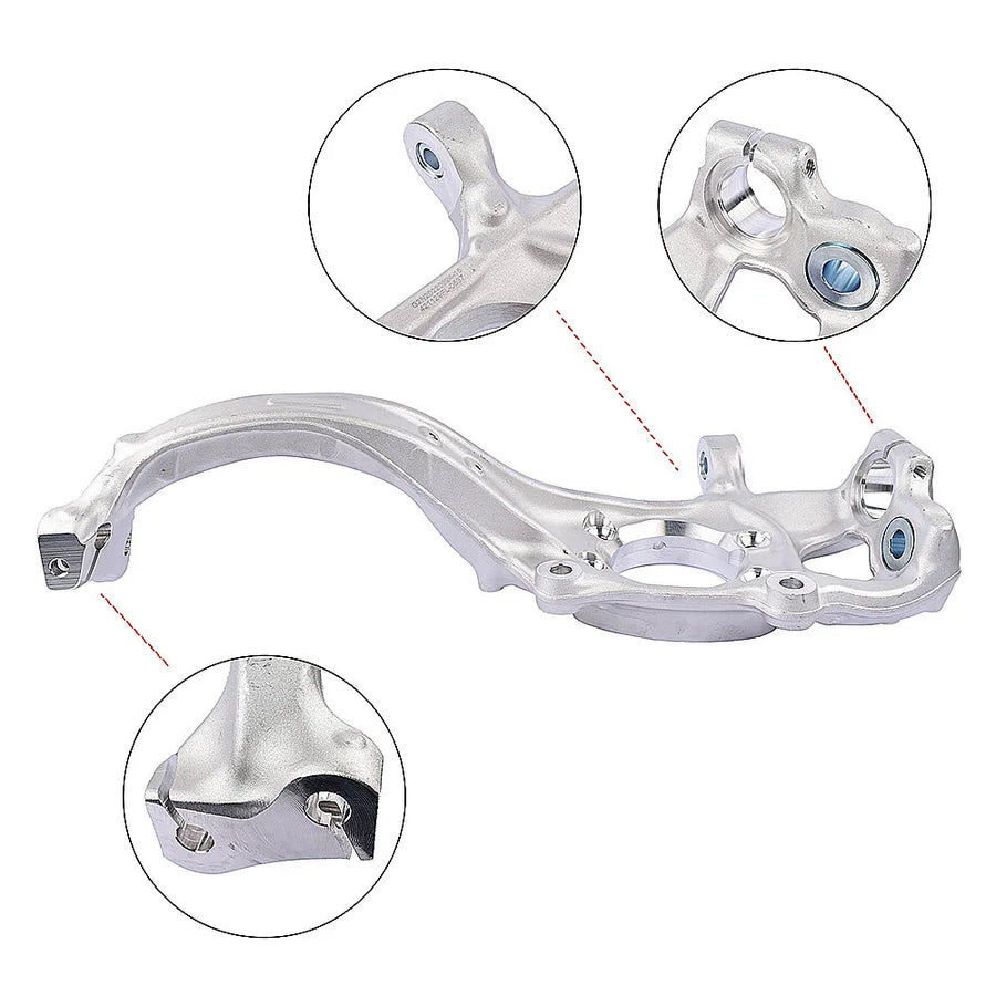 Front Left Steering Knuckle for Audi A4/A5/Q5/S4/S5 2009-2010