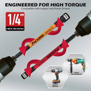 11-Piece Magnetic Nut Driver and Bit Set with Telescoping Pickup Tool