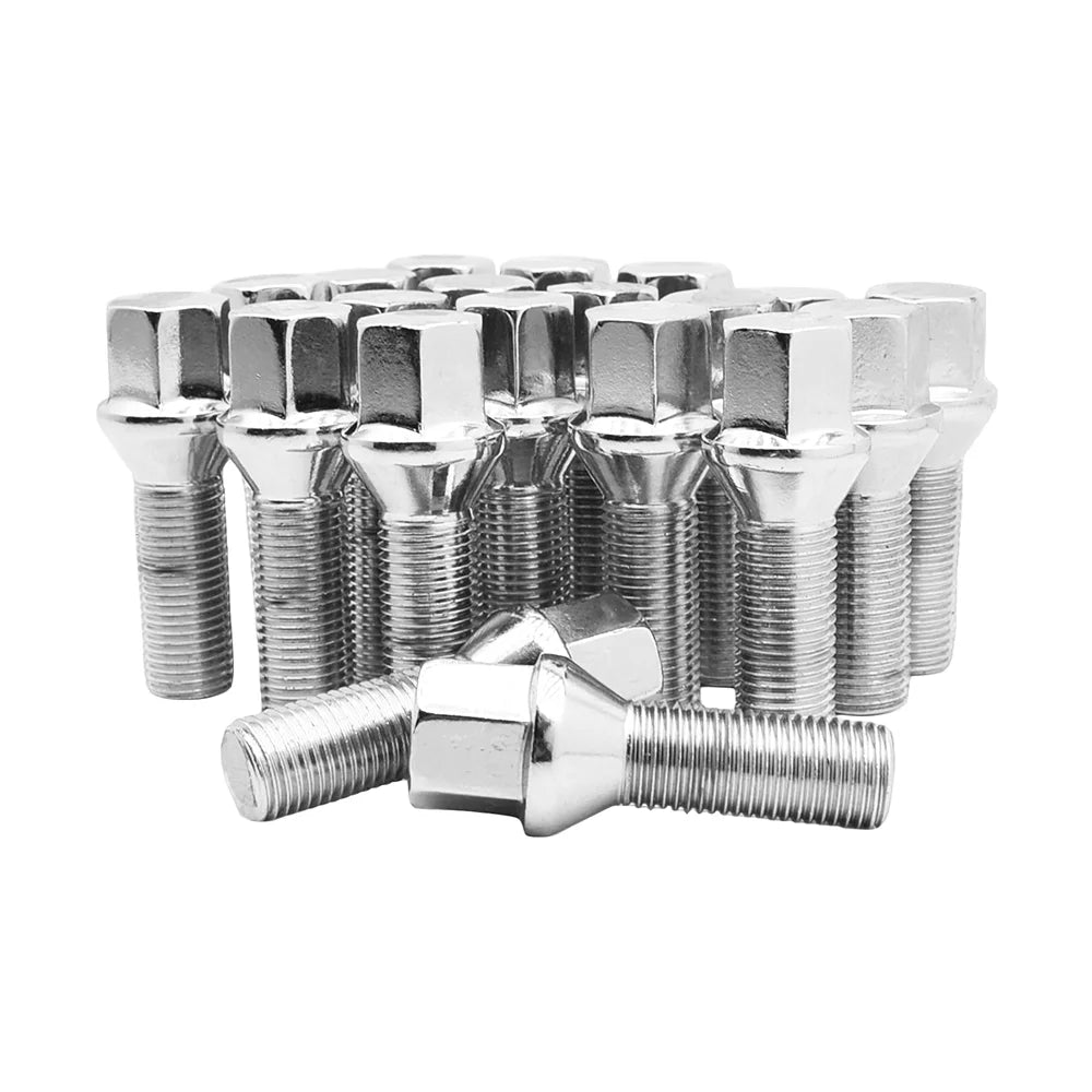 M12X1.25 Wheel Bolts for Renegade 2018-2022 Compass 2014-2022 Cherokee R Chrysler 200 Shank Length 2015-2022