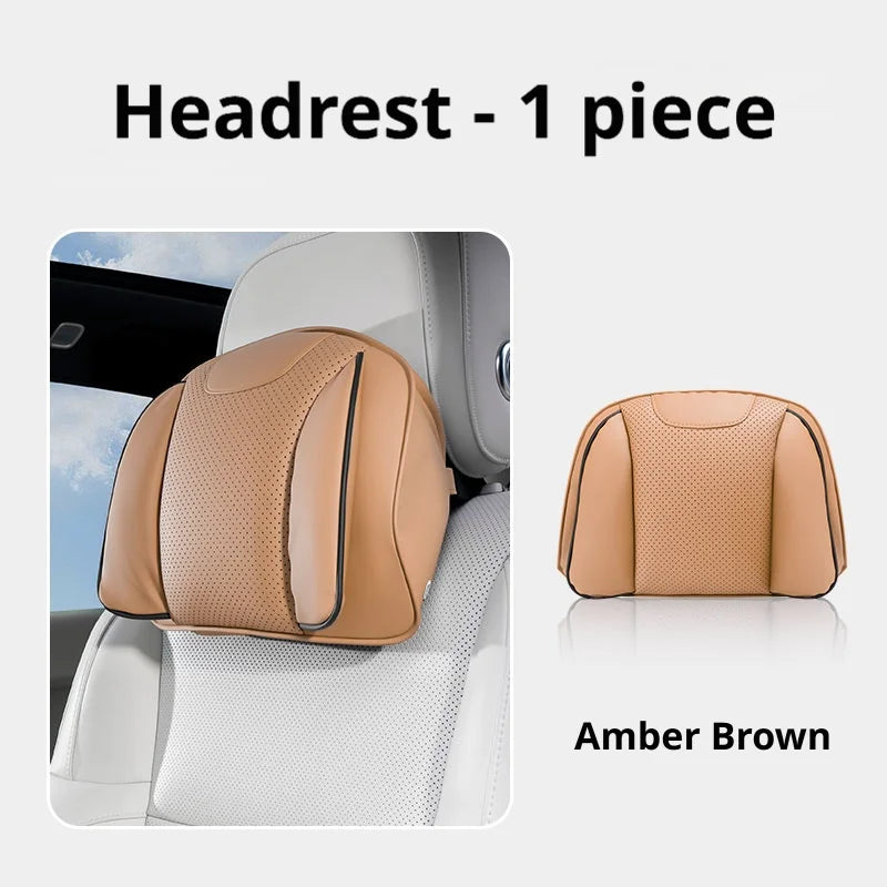 Chery Car Headrest and Lumbar Support Pillow