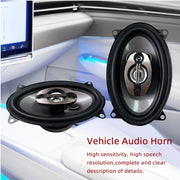 4x6-Inch 900W 4-Way Coaxial Car Speakers