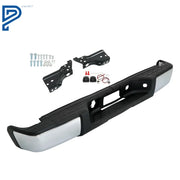 Chrome Rear Bumper Assembly for 2007–2013 Chevrolet Silverado/GMC Sierra 1500