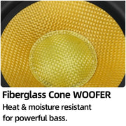 5.25-Inch 300W 4-Ohm Car Woofer Speakers