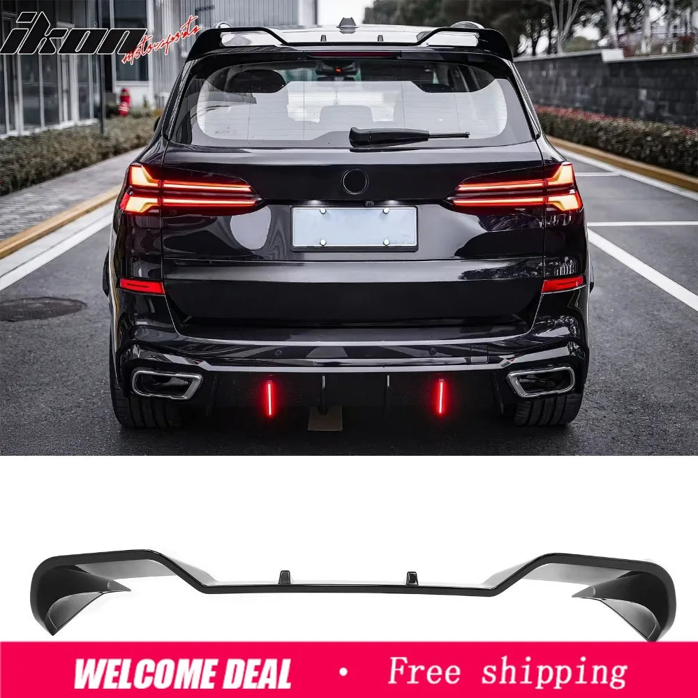 Gloss Black Rear Roof Spoiler for 2019–2026 BMW X5
