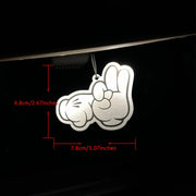 Funny and Interesting Gesture Design Intercontinental Hotel (Hotel Scent) Hanging Car Air Freshener
