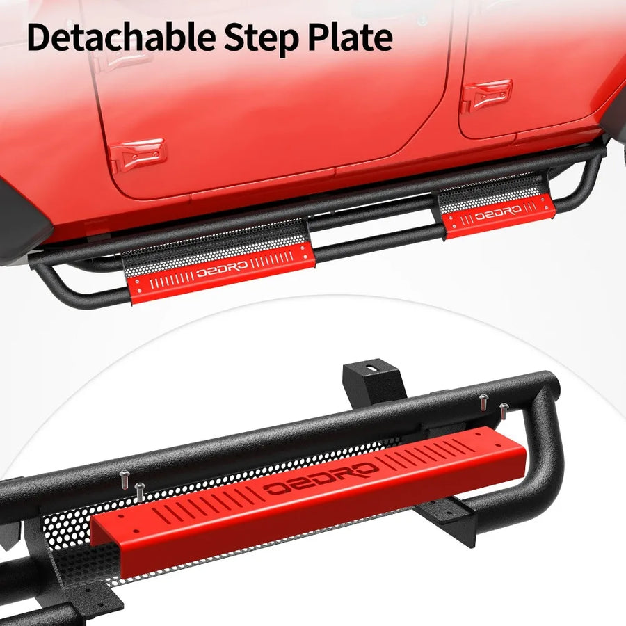 6 in Drop-Step Running Boards for 2005–2023 Toyota Tacoma Double Cab