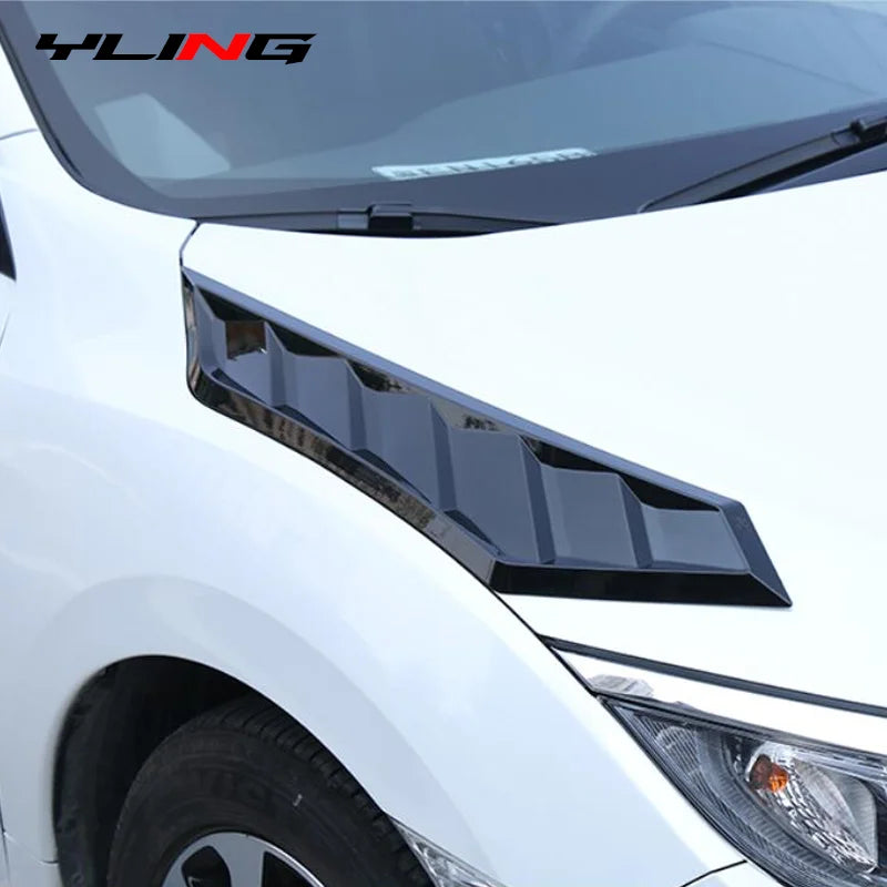 Hood Scoop & Vent Trim for Honda/Audi/Jeep/Mazda/Tesla/Peugeot Civic/Model 3/A3