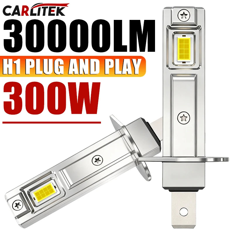 H1 LED Headlight Bulb – CANBUS, Fanless