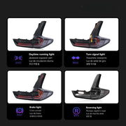 LED Tail Light Assembly Set for 2017, 2022 Honda
