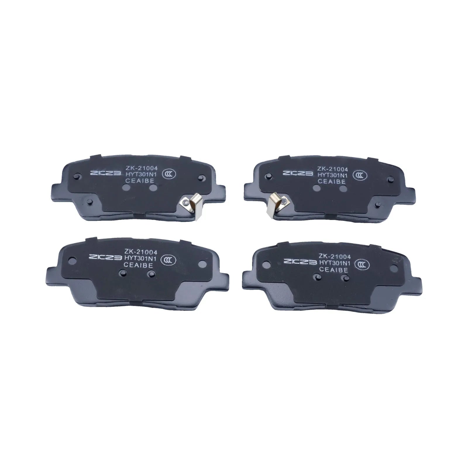 Rear Ceramic Brake Pad Set for Kia Sorento/Borrego & Hyundai Santa Fe 2009-2015