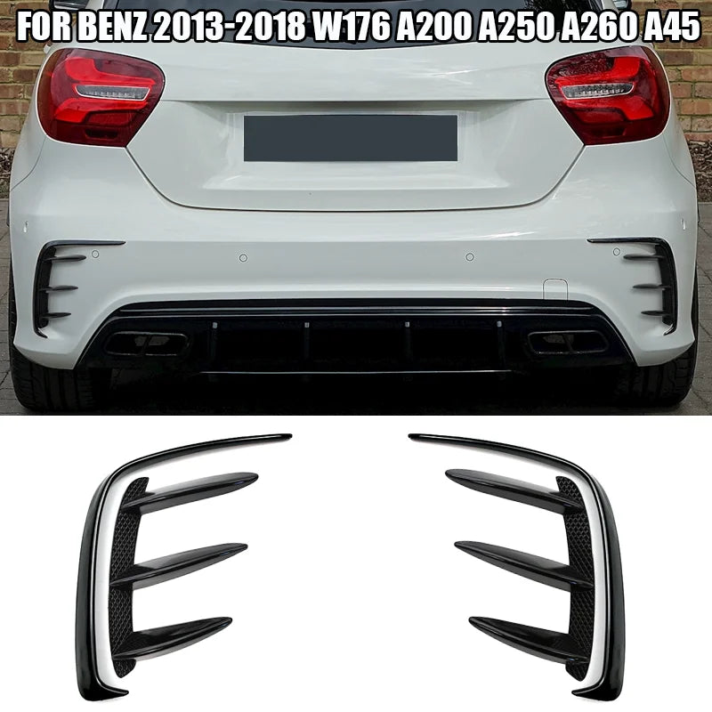 Bumper Canard & Vent Trim Set for 2013–2018 Mercedes-Benz W176 – Hatchback