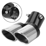 Universal Dual-Outlet Stainless Steel Exhaust Tip
