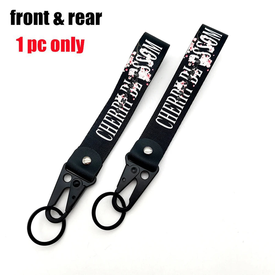 Hokkaido-Style JDM Nylon Keychain Lanyard
