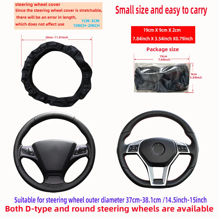Steering Wheel Cover – 15 Inches