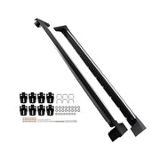 Black Running Boards for 2017–2025 Cadillac XT5 – Pair