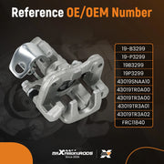 Rear Left Brake Caliper for Honda Civic 2006-2018