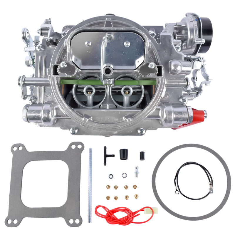 600 CFM 4-Barrel Electric Choke Carburetor for Chevrolet/Dodge/Ford