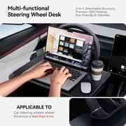 Steering Wheel Laptop and Food Tray for Tesla Model 3, Y, S and X 2026