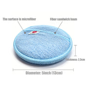 5-Inch Pocket Microfiber Wax Applicator Pads