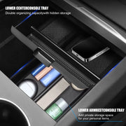 Interior Organizer Set for 2025–2026 Tesla Model Y Juniper – 10 Pieces