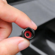 5-Piece Metal Tire Valve Stem Cap Set for Mercedes-Benz