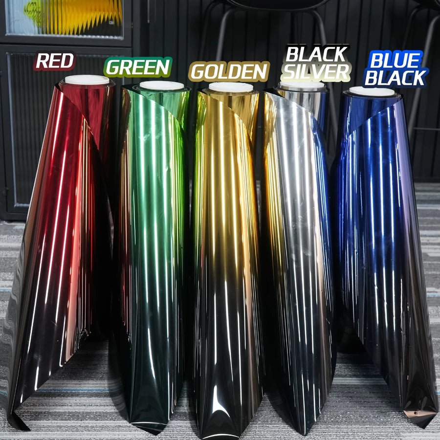 Gradient Color Automotive Window Film – Multiple Colors & Sizes