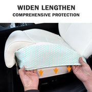 Memory-Foam Car Seat Cushion with Extended Leg Support
