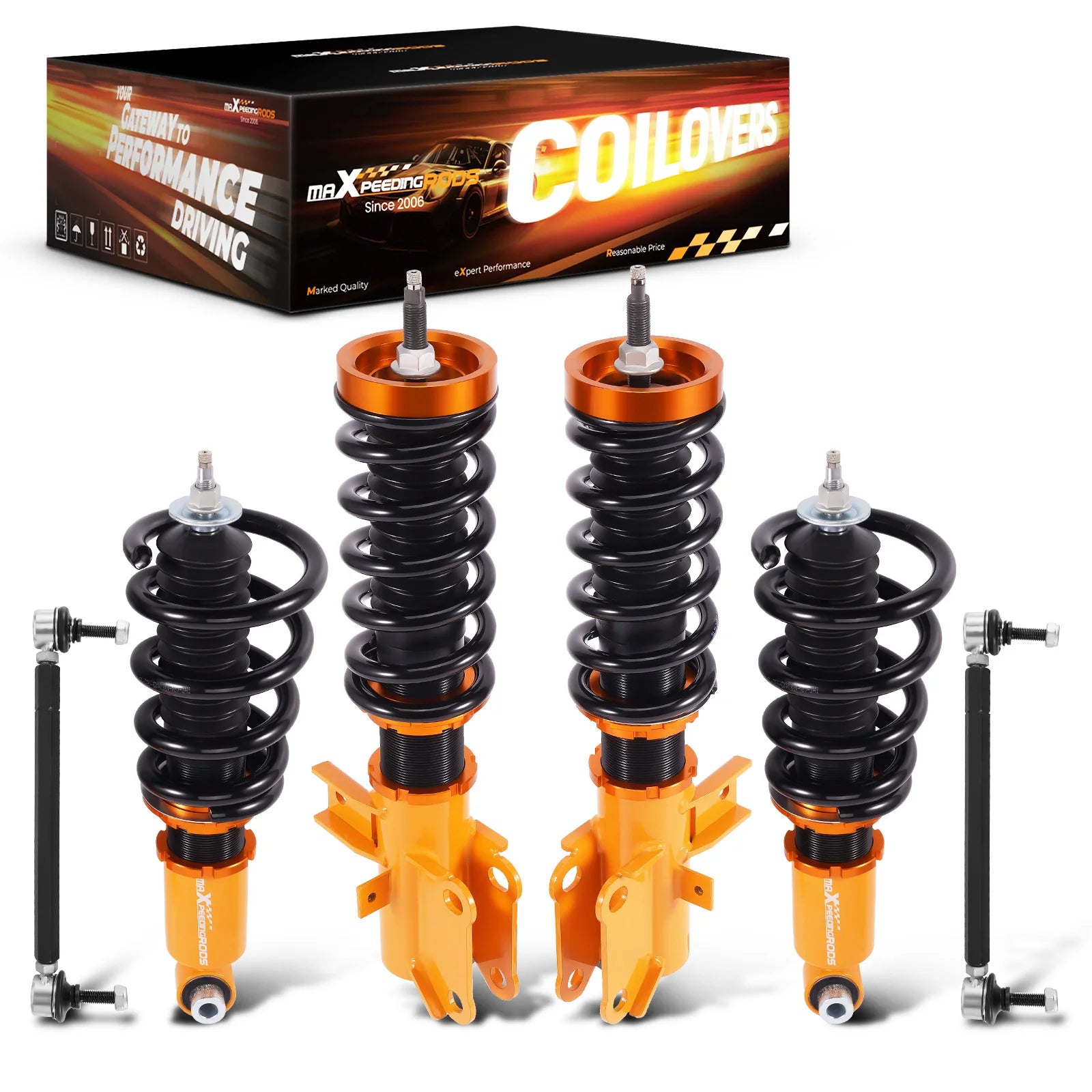 24-Way Adjustable Coilover Suspension Kit for Chevrolet Camaro 2010-2015