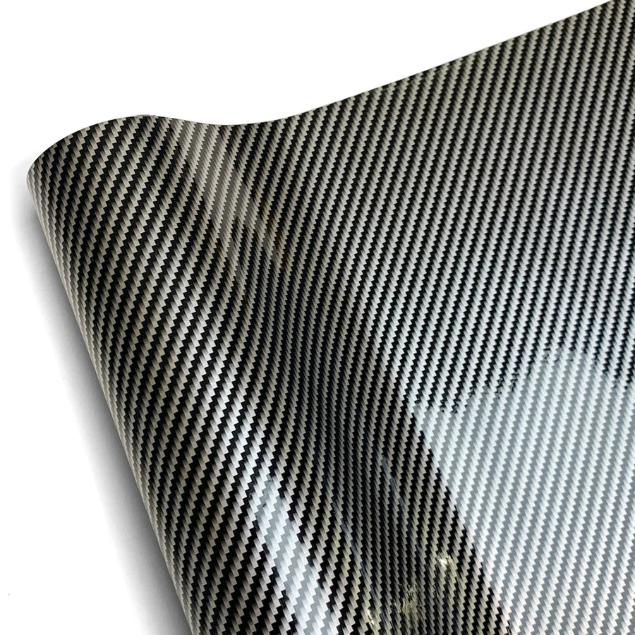 Carbon-Fiber-Look Vinyl Wrap Film – 2D to 9D Styles