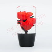 10cm Acrylic Flower Manual Gear Shift Knob
